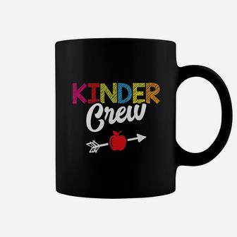 Kinder Crew Kindergarten Teacher Student Kids Back To School Coffee Mug - Seseable
