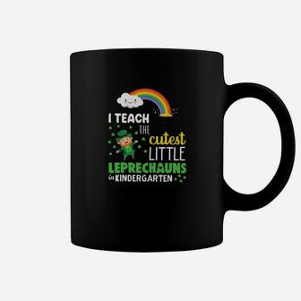 Kindergarten Teacher Patricks Day I Teach The Custest Leprechauns Coffee Mug - Seseable