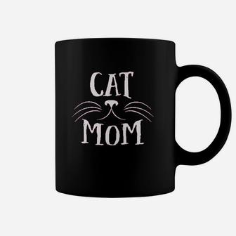 L Cat Mom Coffee Mug - Seseable