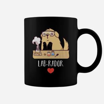 Labrador Labrador Retriever Dog Science Pun Funny Coffee Mug - Seseable