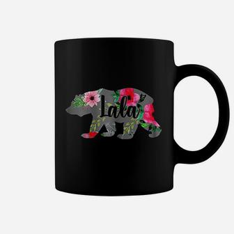 Lala Mama Bear Grandma Gift Floral Coffee Mug - Seseable