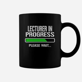 Lecturer In Progress Please Wait Baby Announce Funny Job Title Coffee Mug - Seseable