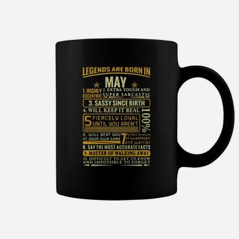 Legends Are Born In May Highly Eccentric Extra Tough And Super Coffee Mug - Seseable