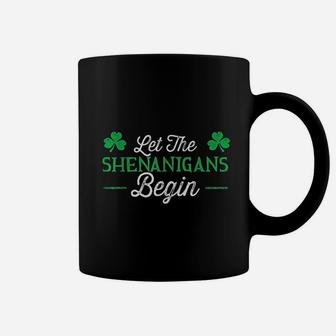Let The Shenanigans Begin St Patricks Day Gift Coffee Mug - Seseable