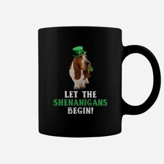 Let The Shenanigans Begins Dog Mom Coffee Mug - Seseable