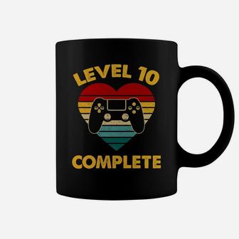 Level 10 Complete Birthday Vintage Celebrate 10th Wedding Coffee Mug - Seseable