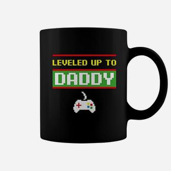 Leveled Up To Daddy Gamer, best christmas gifts for dad Coffee Mug - Seseable