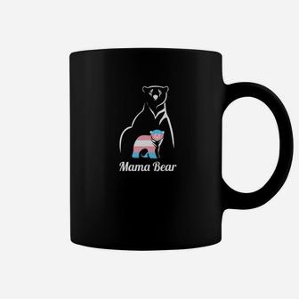 Lgbt Mama Bear Trans Pride Nonbinary Coffee Mug - Seseable