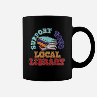 Library Book Reading Librarian Bookworm Coffee Mug - Seseable