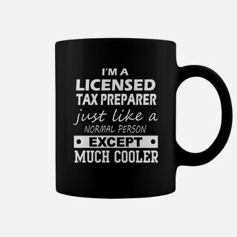 Licensed Tax Preparer Cooler Coffee Mug - Seseable