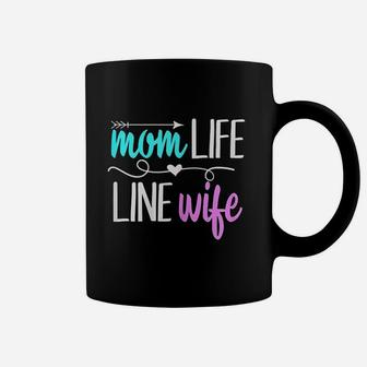 Lineman Mom Life Line Wife Coffee Mug - Seseable