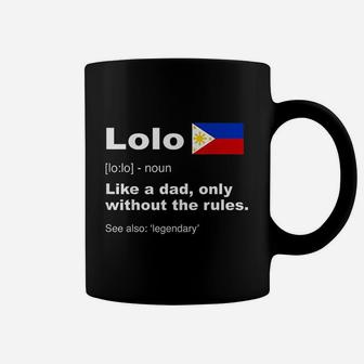 Lolo Filipino Grandpa Definition Funny Fathers Day Coffee Mug - Seseable