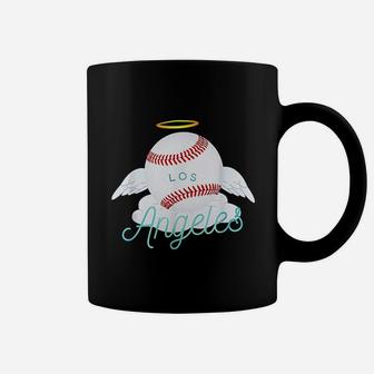 Los Angeles Ball Cool Baseball Team Design Coffee Mug - Seseable