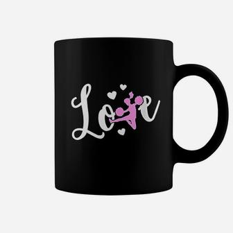 Love Cheer Mom Cheerleader Mom Coffee Mug - Seseable