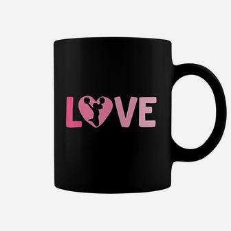 Love Cheerleader Mom Gifts Cheer Mom Family Coffee Mug - Seseable