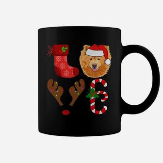 Love Chowchow Santa Christmas Funny Dog Love Coffee Mug - Seseable