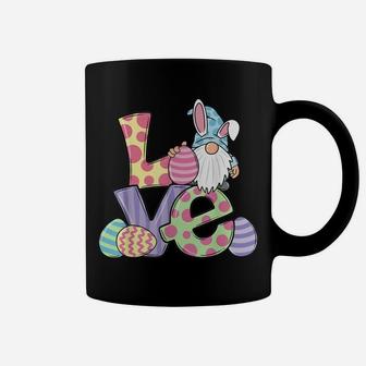 Love Gnome Easter Hippie Egg Hunting Funny Gnome Easter Gift Coffee Mug - Seseable