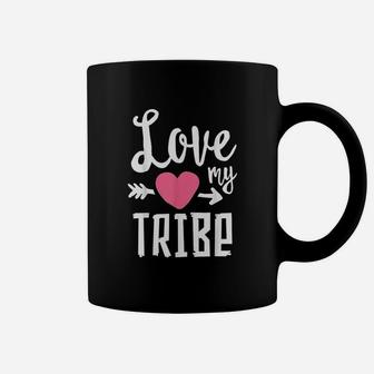 Love My Tribe Mom Mother Mama Family Kids Gift Happiness Coffee Mug - Seseable