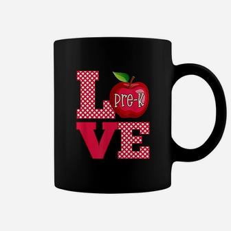 Love Prek Cute Preschool Teacher Gift Coffee Mug - Seseable