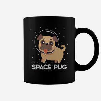 Love Pug Dog Animal Dog Lover Puppy Pet Space Galaxy Coffee Mug - Seseable