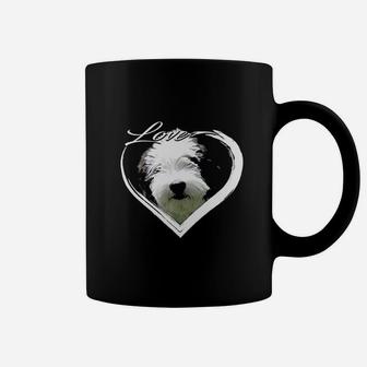 Love Sheepadoodle Old English Sheepdog Poodle Lover Gift Coffee Mug - Seseable