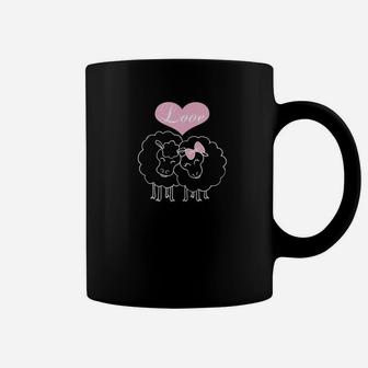Love Sheeps Valentine Halloween Christmas Humor Cool Coffee Mug - Seseable