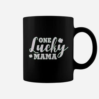 Lucky Mama Charm St Patricks Day Coffee Mug - Seseable