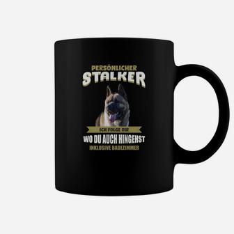 Lustiges Bulldoggen Tassen Persönlicher Stalker mit Sabbermodus - Seseable