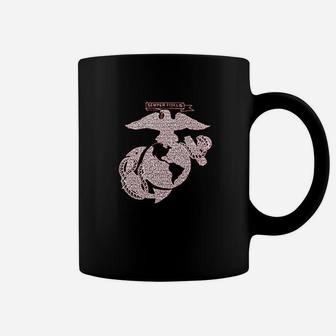 Lyrics To The Marines Coffee Mug - Seseable