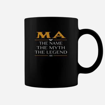Ma The Name The Myth The Legend Mothers Day Coffee Mug - Seseable