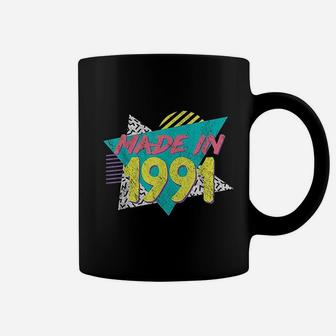 Made In 1991 Retro Vintage 30th Birthday Gift Coffee Mug - Seseable