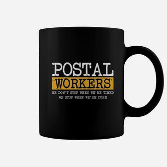 Mail Man And Lady Rural Carrier Gifts Postal Worker Coffee Mug - Seseable