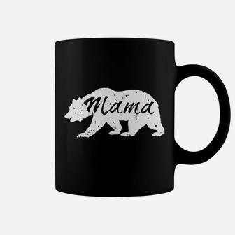 Mama Bear Distressed Mother Day Best Gifs For Mom Coffee Mug - Seseable