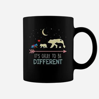 Mama Bear It Is Okay To Be Different Coffee Mug - Seseable
