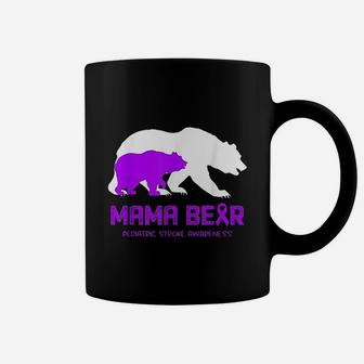 Mama Bear Pediatric Stroke Awareness Coffee Mug - Seseable