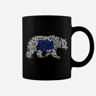 Mama Bear Womens Family Outfit Mom Gift Coffee Mug - Seseable