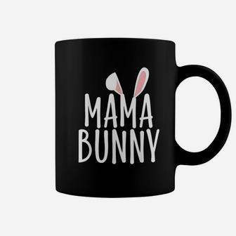 Mama Bunny Woman Family Rabbit Matching Couple Easter Coffee Mug - Seseable