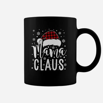 Mama Claus With Santa Hat Mom Mama Mommy Christmas Funny Coffee Mug - Seseable