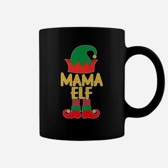 Mama Elf Christmas Dads Moms Matching Tee Coffee Mug