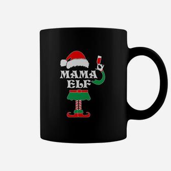 Mama Elf Mom Ugly Coffee Mug - Seseable