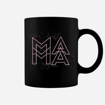 Mama For Women Camouflage Funny Letter Print Mom Blouse Tops Mama Graphic Tops Coffee Mug - Seseable