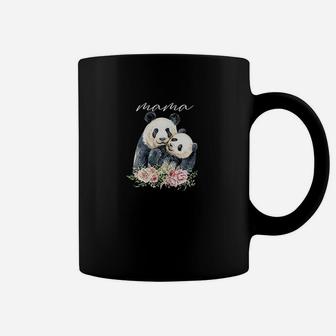 Mama Panda New Mom Panda Bear Mommy Gift For Mother Coffee Mug - Seseable