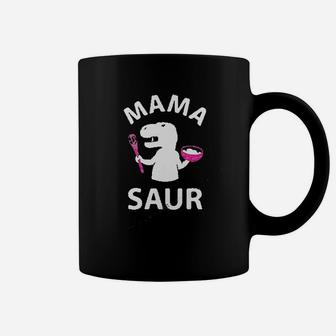 Mama Saur T-rex Mom And Baby Saur Matching Outfit Mommy And Me Matching Set Coffee Mug - Seseable