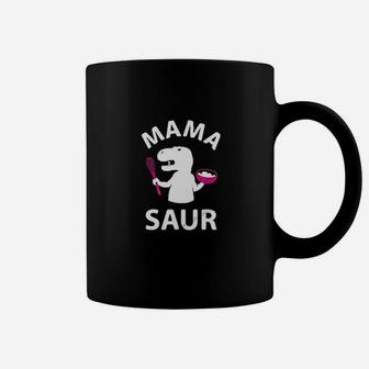 Mama Saur Trex Mom And Baby Saur Matching Outfit Mommy And Me Matching Coffee Mug - Seseable