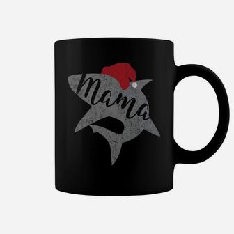 Mama Shark Christmas Matching Shark Family Coffee Mug | Seseable FR