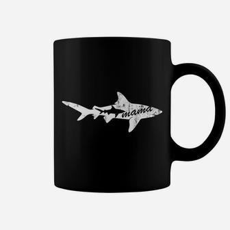 Mama Shark Matching Family Shark Family Coffee Mug - Seseable