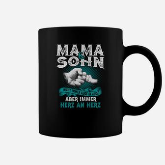 Mama und Sohn Zusammenhalt Tassen, Herzen & Liebe Design - Seseable