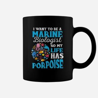 Marine Biology Future Marine Biologist Gift Saying Biology Pun Coffee Mug - Seseable