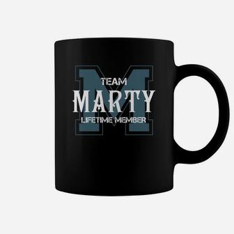 Marty Shirts - Team Marty Lifetime Member Name Shirts Coffee Mug - Seseable