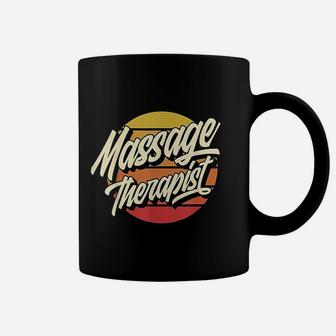 Massage Therapist Retro Vintage Style Coffee Mug - Seseable